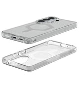Magsafe Противоударен Калъф за Samsung S26 Ultra, UAG Plyo Case Ice/silver, Прозрачен (5)