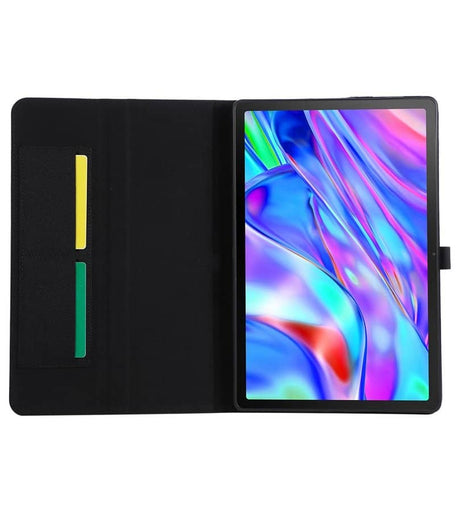 Калъф за Lenovo Idea Tab Plus 12.1 TB-361, Tri-Fold Leather Card Case, Черен (2)
