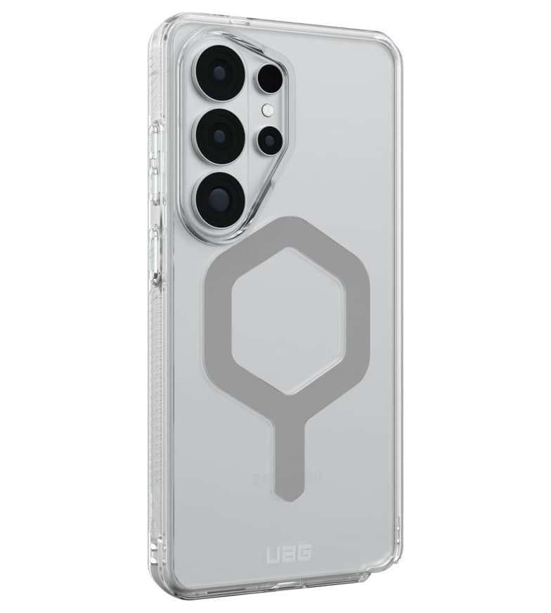 Magsafe Противоударен Калъф за Samsung S26 Ultra, UAG Plyo Case Ice/silver, Прозрачен (3)
