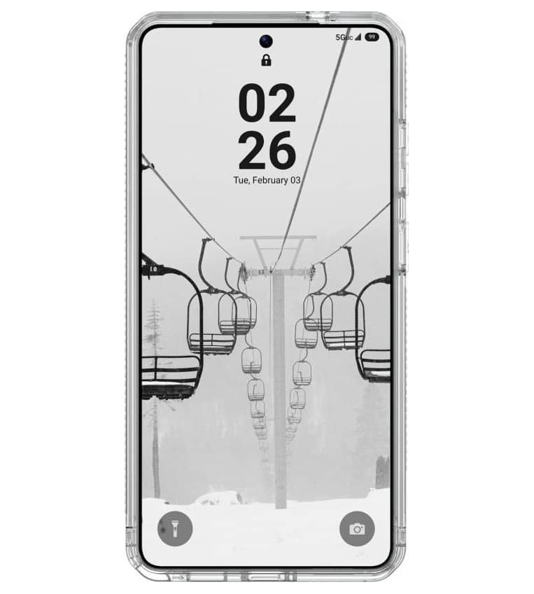 Magsafe Противоударен Калъф за Samsung S26 Ultra, UAG Plyo Case Ice/silver, Прозрачен (6)
