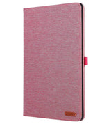 Калъф за Lenovo Idea Tab Plus 12.1 TB-361, Tri-Fold Leather Card Case, Розов (5)