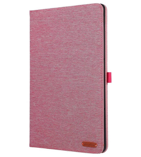 Калъф за Lenovo Idea Tab Plus 12.1 TB-361, Tri-Fold Leather Card Case, Розов (5)