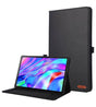 Калъф за Lenovo Idea Tab Plus 12.1 TB-361, Tri-Fold Leather Card Case, Черен