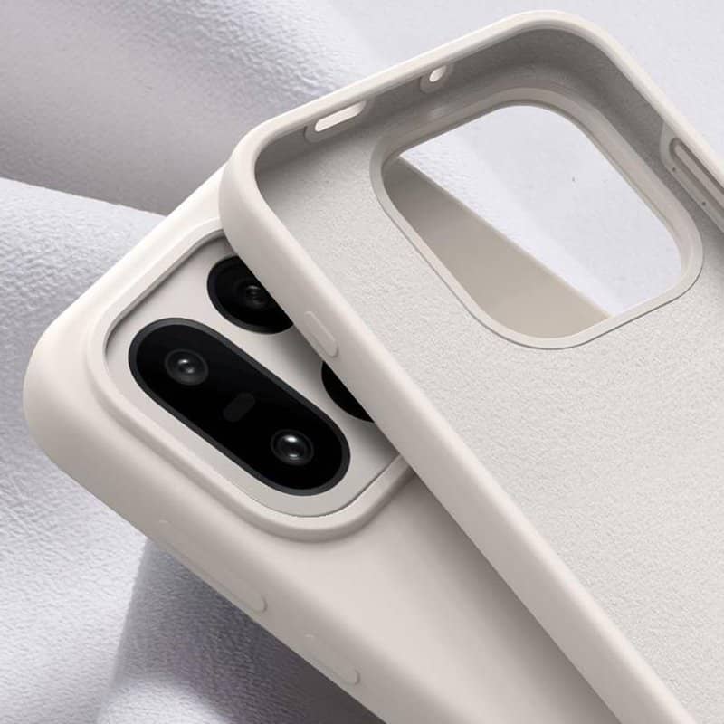 Силиконов Калъф за OnePlus 15, Liquid Silicone Case, Черен (6)