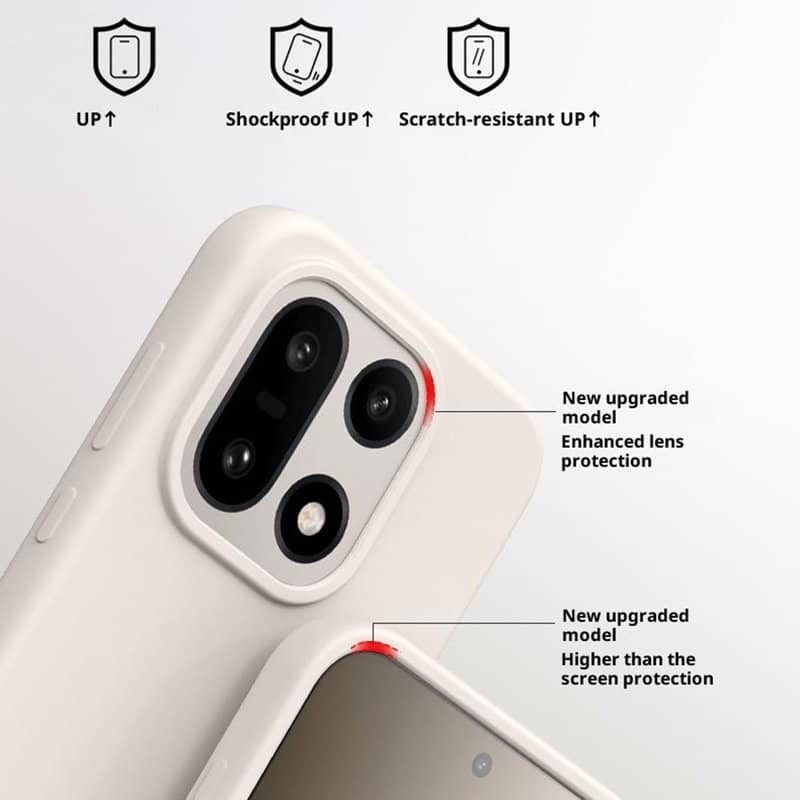 Силиконов Калъф за OnePlus 15, Liquid Silicone Case, Черен (8)