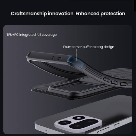 Калъф с Плъзгач за Камера за OnePlus 15, Nillkin CamShield Pro Case, Черен (6)