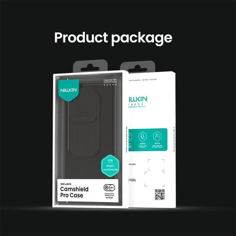 Калъф с Плъзгач за Камера за OnePlus 13R, Nillkin CamShield Pro Case, Черен (12)