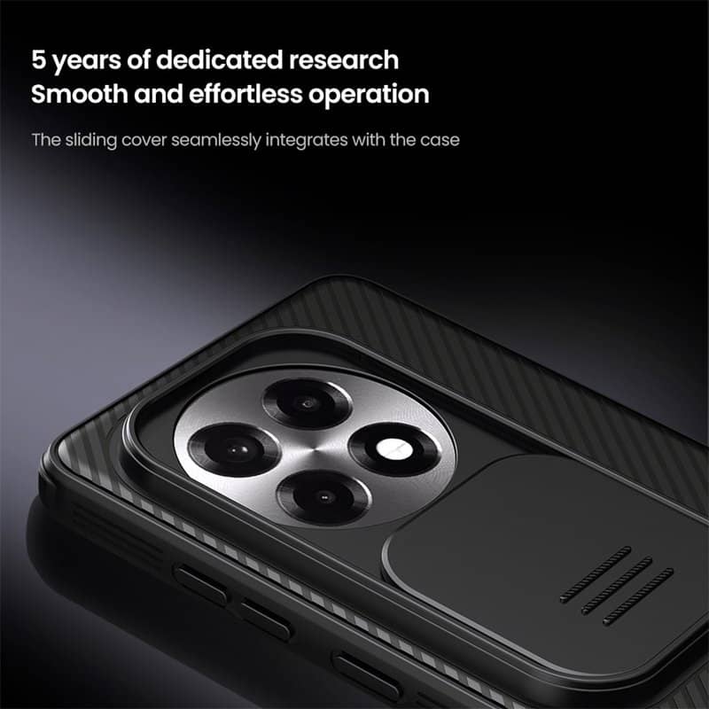 Калъф с Плъзгач за Камера за OnePlus 13R, Nillkin CamShield Pro Case, Черен (8)