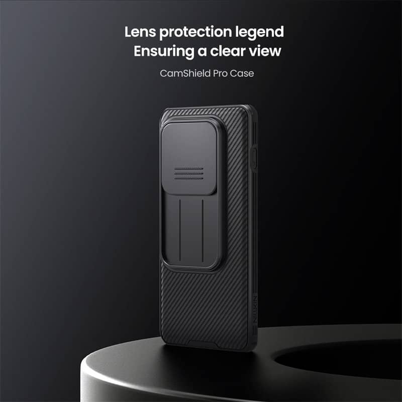Калъф с Плъзгач за Камера за OnePlus 13, Nillkin CamShield Pro Case, Черен (8)