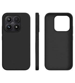 Калъф за Xiaomi 17 Ultra, Silicone Case, Черен