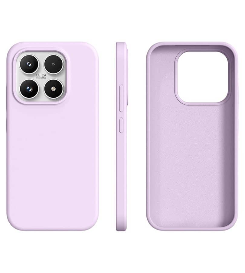 Калъф за Xiaomi 17 Ultra, Silicone Case, Лилав