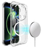 MagSafe Силиконов Калъф за Xiaomi 17 Ultra, Crystal Armor Case, Прозрачен