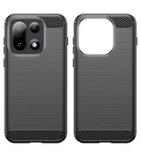 Противоударен Калъф за OnePlus 15, Premium Carbon Case, Черен (2)