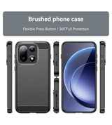 Противоударен Калъф за OnePlus 15, Premium Carbon Case, Черен (7)
