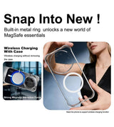 MagSafe Силиконов Калъф за Xiaomi 17 Ultra, Crystal Armor Case, Прозрачен (5)