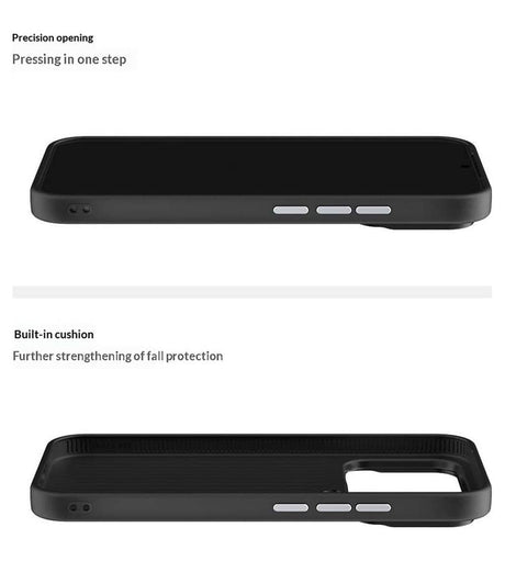 Magsafe Калъф за Xiaomi 17 Ultra, Carbon Desigh Case, Черен (4)
