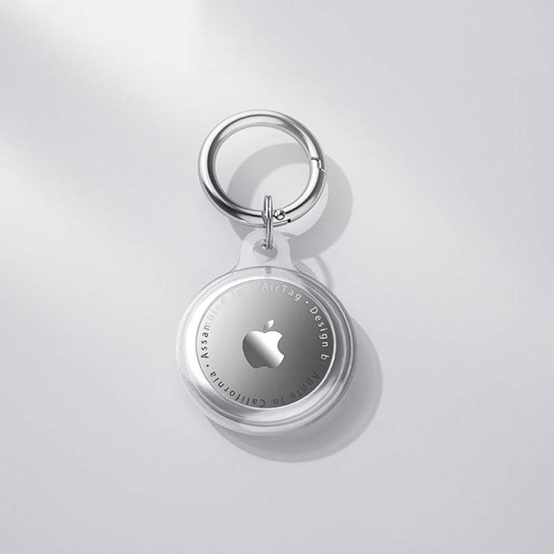 Калъф за Apple AirTag 1/ 2, Tech-Protect Icon Case, Прозрачен (2)
