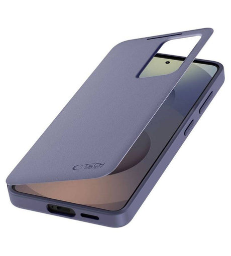 Активен Калъф за Samsung A57, Tech-Protect Smart Wallet Book Case, Лилав (3)
