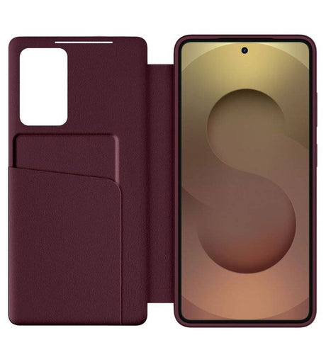 Активен Калъф за Samsung A57, Tech-Protect Smart Wallet Book Case, Бордо (2)