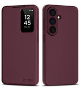 Активен Калъф за Samsung A57, Tech-Protect Smart Wallet Book Case, Бордо