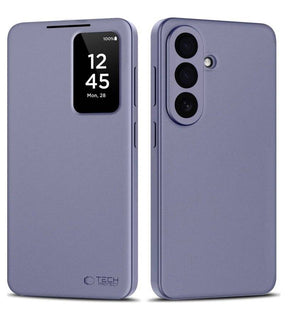 Активен Калъф за Samsung A57, Tech-Protect Smart Wallet Book Case, Лилав