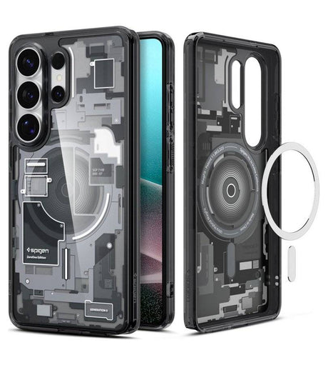 Magsafe Калъф за Samsung S26 Ultra, Spigen Zero One Ultra Hybrid Case, Черен (2)