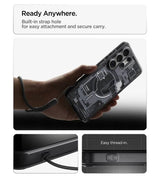 Magsafe Калъф за Samsung S26 Ultra, Spigen Zero One Ultra Hybrid Case, Черен (13)