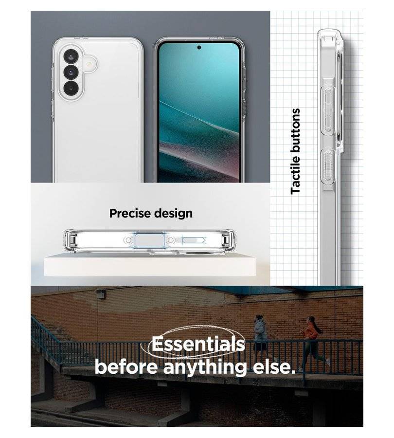 Противоударен Калъф за Samsung A37, Spigen Ultra Hybrid Case, Прозрачен (11)