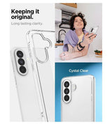 Противоударен Калъф за Samsung A37, Spigen Ultra Hybrid Case, Прозрачен (8)