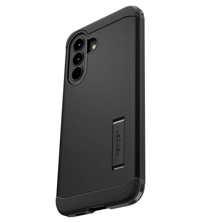 Калъф с Поставка за Samsung A37, Spigen Tough Armor Case, Черен (8)