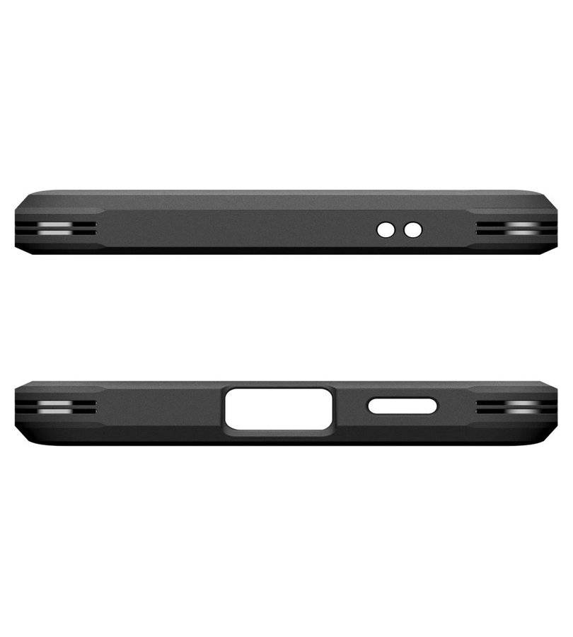 Калъф с Поставка за Samsung A37, Spigen Tough Armor Case, Черен (5)