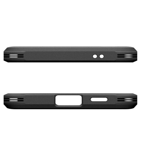 Калъф с Поставка за Samsung A37, Spigen Tough Armor Case, Черен (5)