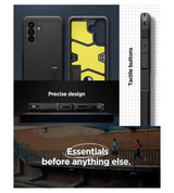 Калъф с Поставка за Samsung A37, Spigen Tough Armor Case, Черен (15)