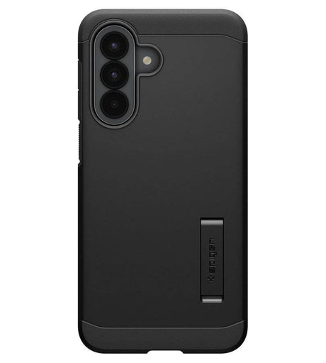 Калъф с Поставка за Samsung A57, Spigen Tough Armor Case, Черен (2)