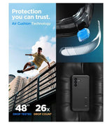 Калъф с Поставка за Samsung A57, Spigen Tough Armor Case, Черен (10)