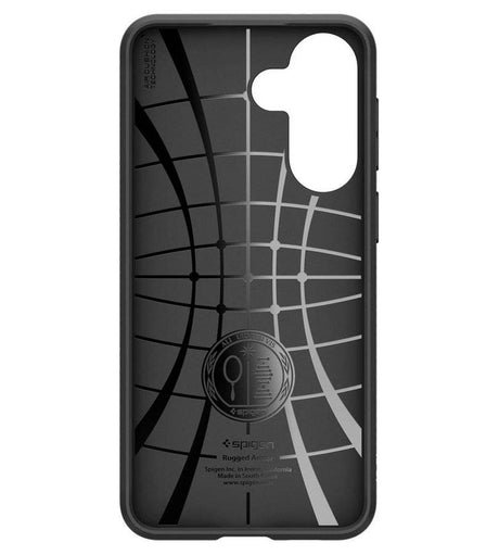 Противоударен Калъф за Samsung A57, Spigen Rugged Armor Case, Черен (3)