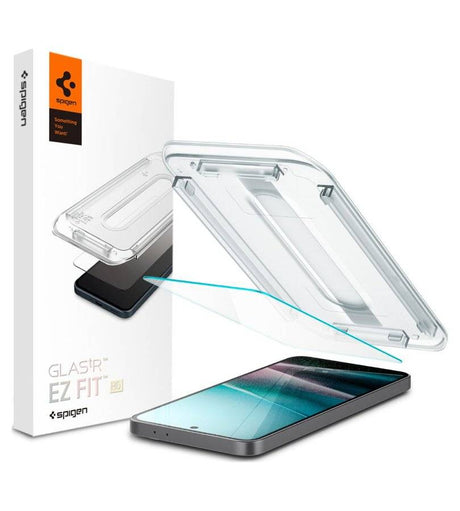 Стъклен Протектор за Samsung A37, Spigen EZ Fit Glass tR, Прозрачен