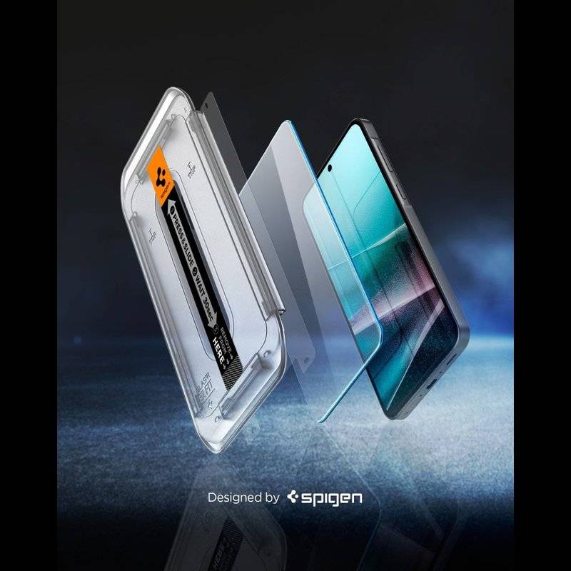 Стъклен Протектор за Samsung A37, Spigen EZ Fit Glass tR, Прозрачен (2)
