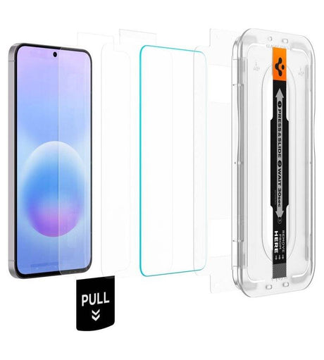Стъклен Протектор за Samsung A57, Spigen EZ Fit Pro Glass tR 2бр., Прозрачен (2)