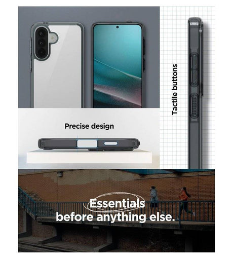Противоударен Калъф за Samsung A57, Spigen Ultra Hybrid Space Case, Черен (12)