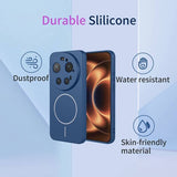 Magsafe Калъф за Xiaomi 17 Ultra, Silicone Case, Черен (4)