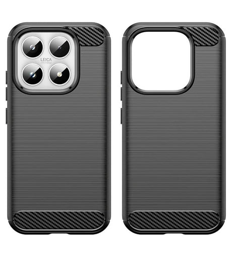 Противоударен Калъф за Xiaomi 17, Premium Carbon Case, Черен (2)