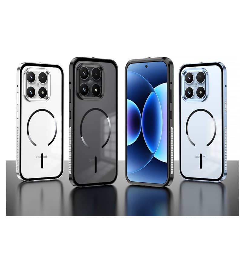 Цялостен Калъф за Xiaomi 17, Magnetic 360 Case, Сребрист (2)