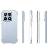 Противоударен Силиконов Калъф за Xiaomi 17, Crystal Armor Case, Прозрачен (5)