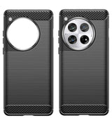 Противоударен Калъф за OnePlus 12, Premium Carbon Case, Черен (2)