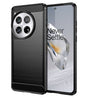 Противоударен Калъф за OnePlus 12, Premium Carbon Case, Черен