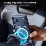 MagSafe Зарядно за Кола, Spigen EV15MAQ Wireless Car Charger Essential 15w, Черен (6)