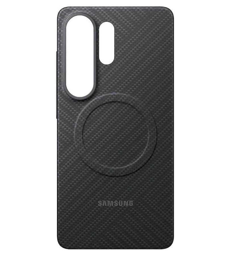 Оригинален Калъф за Samsung S26 Ultra Carbon Magnet Case EF-KS948SNEGWW, Черен (3)