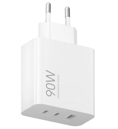Оригинално Зарядно Xiaomi 90W HyperCharge Power Adapter (3-port) MDY-19-EK, Бял (2)