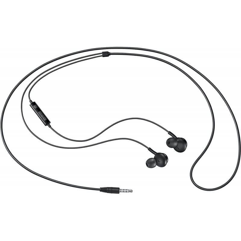 Оригинални Слушалки Samsung Earphones Jack 3.5mm EO-IA500BBE, Черен (3)